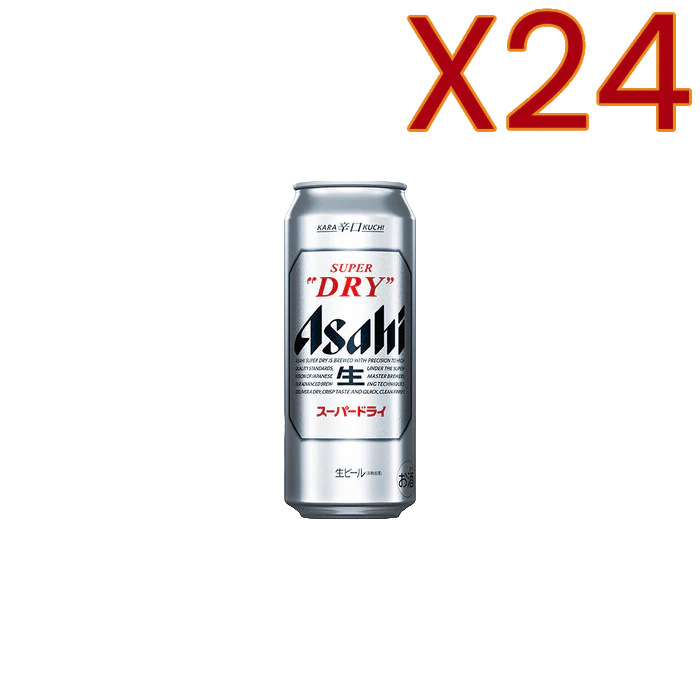Asahi - Super Dry 5% 500ml X24 BUNDLE