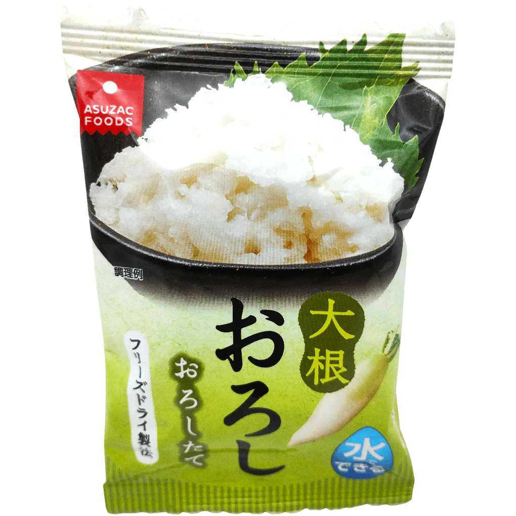 Asuzac Foods - Daikon râpé frais lyophilisé 4.1g