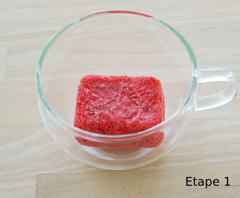 Azusacfoods - Préparation dessert aux morceaux de fraises 2x8g - Image 3