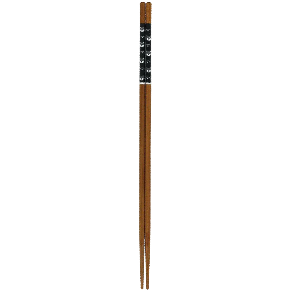 Baguettes de cuisine Shiba Inu Noir 33 cm