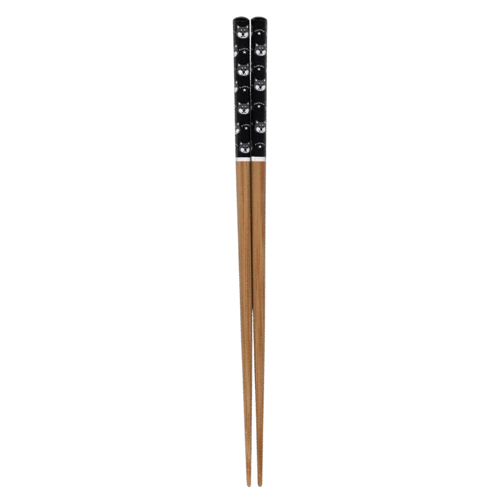 Baguettes Shiba Inu Noir 22,5 cm