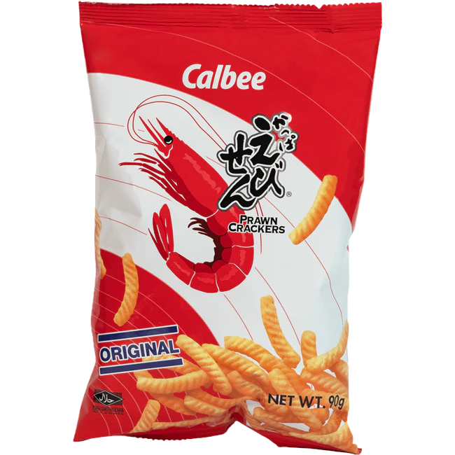 Calbee - Chips de crevettes Original 90g