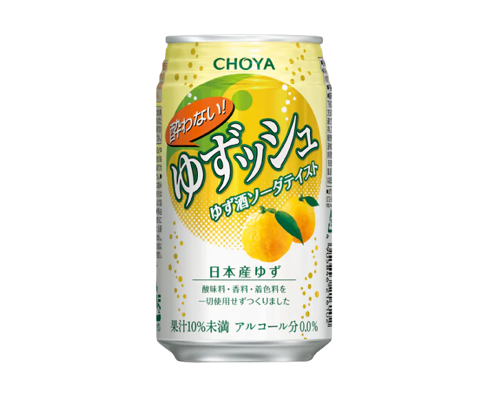 Choya - Soda Yuzushu 0% 35cl