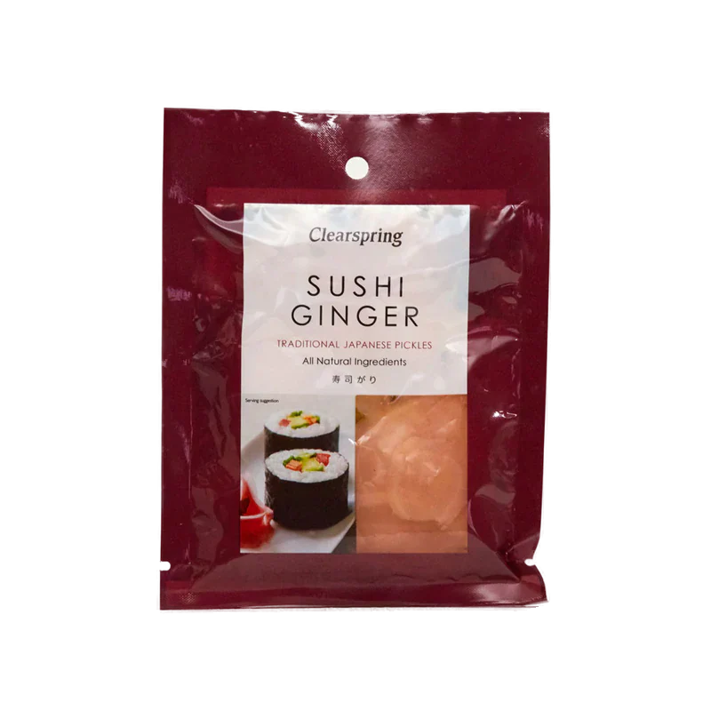 Clearspring - Gingembre pour Sushi japonais 50g