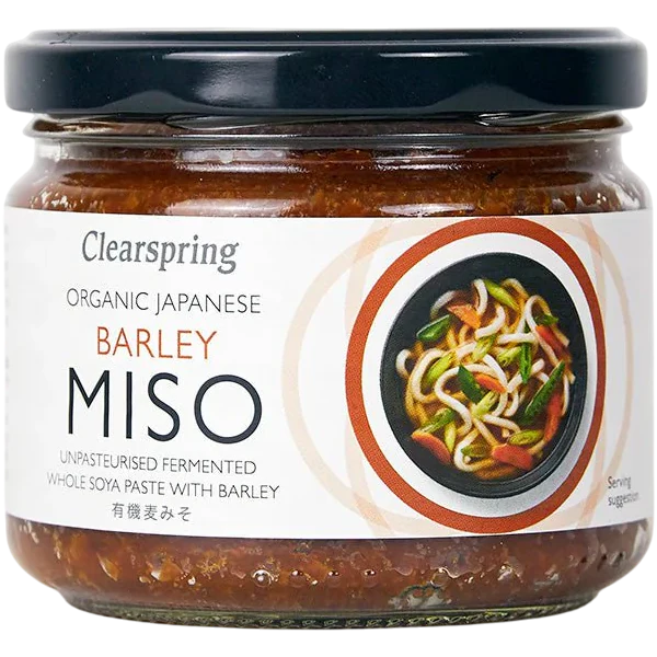 Clearspring - Pâte de miso à l'orge Non pasteurisée 300g
