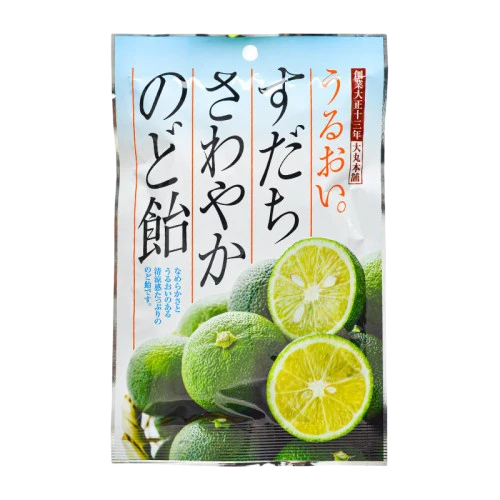 Daimaru Honpo - Pastilles rafraîchissantes au sudachi 80g