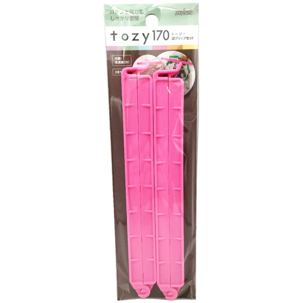 Clips pour sachets avec fermeture hermétique 2P 17cm