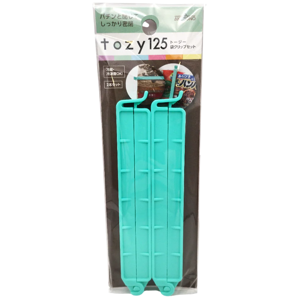 Clips pour sachets avec fermeture hermétique 2P 12.5 cm