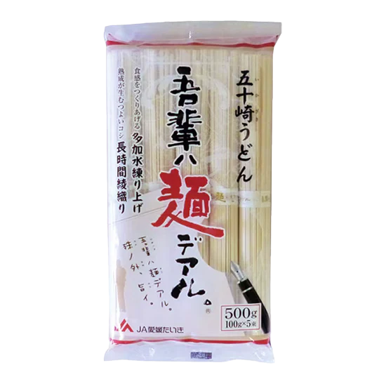 Ehime Taiki Nokyo - Nouilles de blé épaisses udon 5X100g