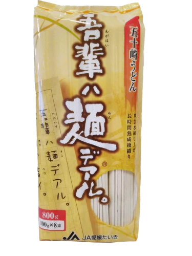 Ehime Taiki - Nouilles de blé épaisses Udon 8X100g