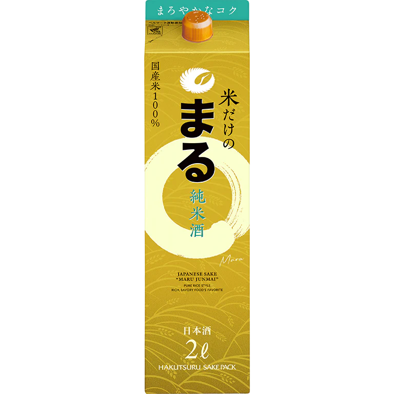 Hakutsuru - Kome dake no maru junmaishu 13,5% 2L