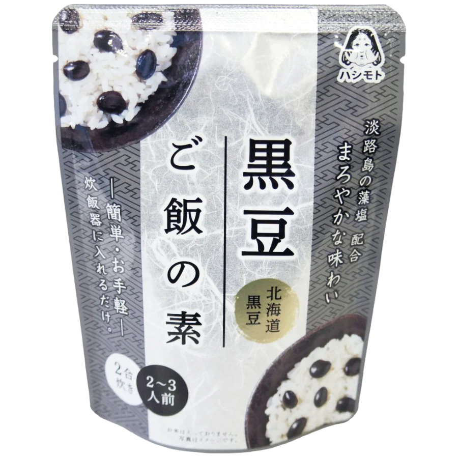 Hashimoto Foods - Préparation pour riz aux soja noirs 200g