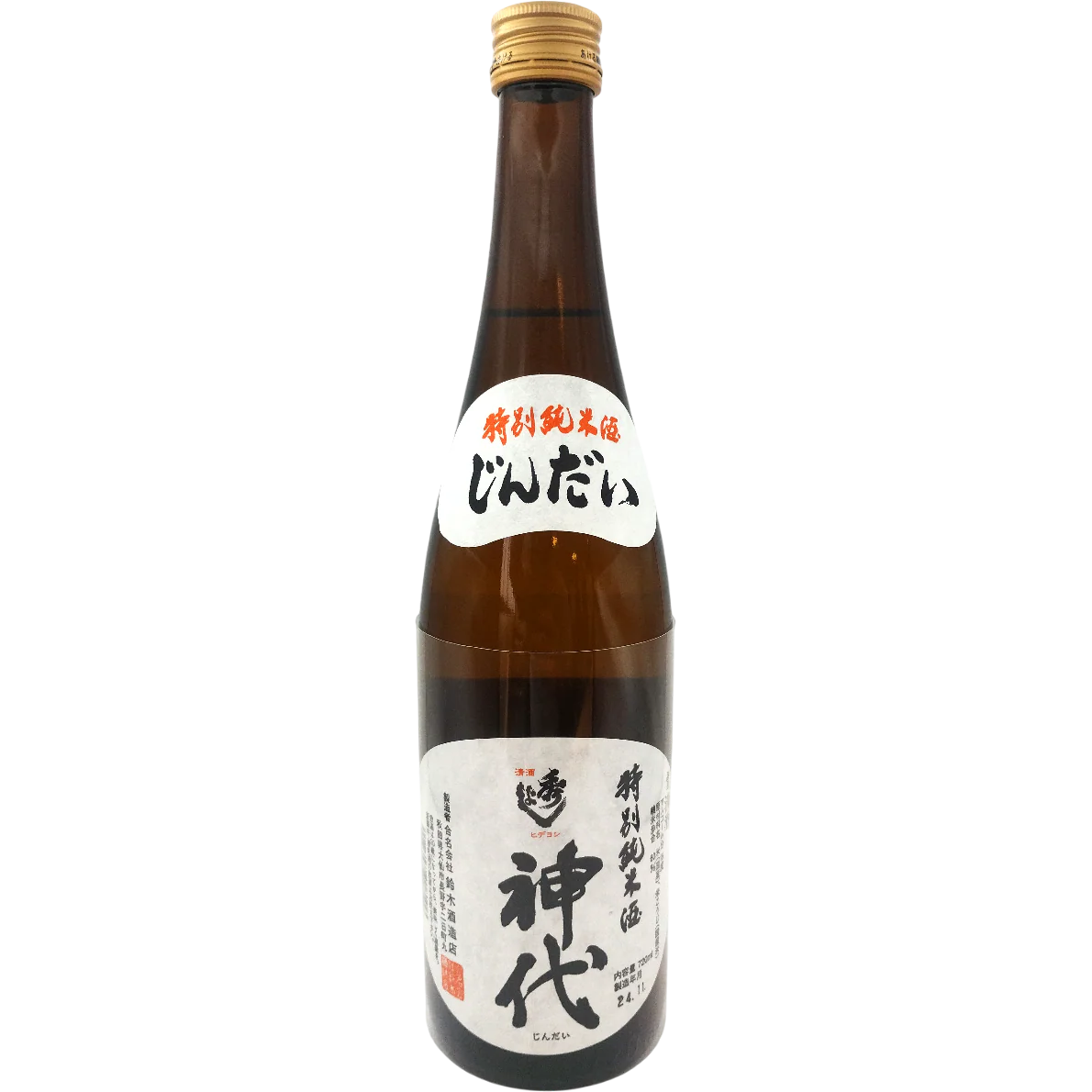Hideyoshi - Sake Jindai Junmaishu 15% 720ml