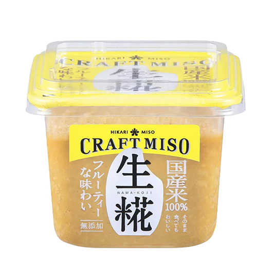 Hikari miso - Pâte de miso non pasteurisé malt brut 400g