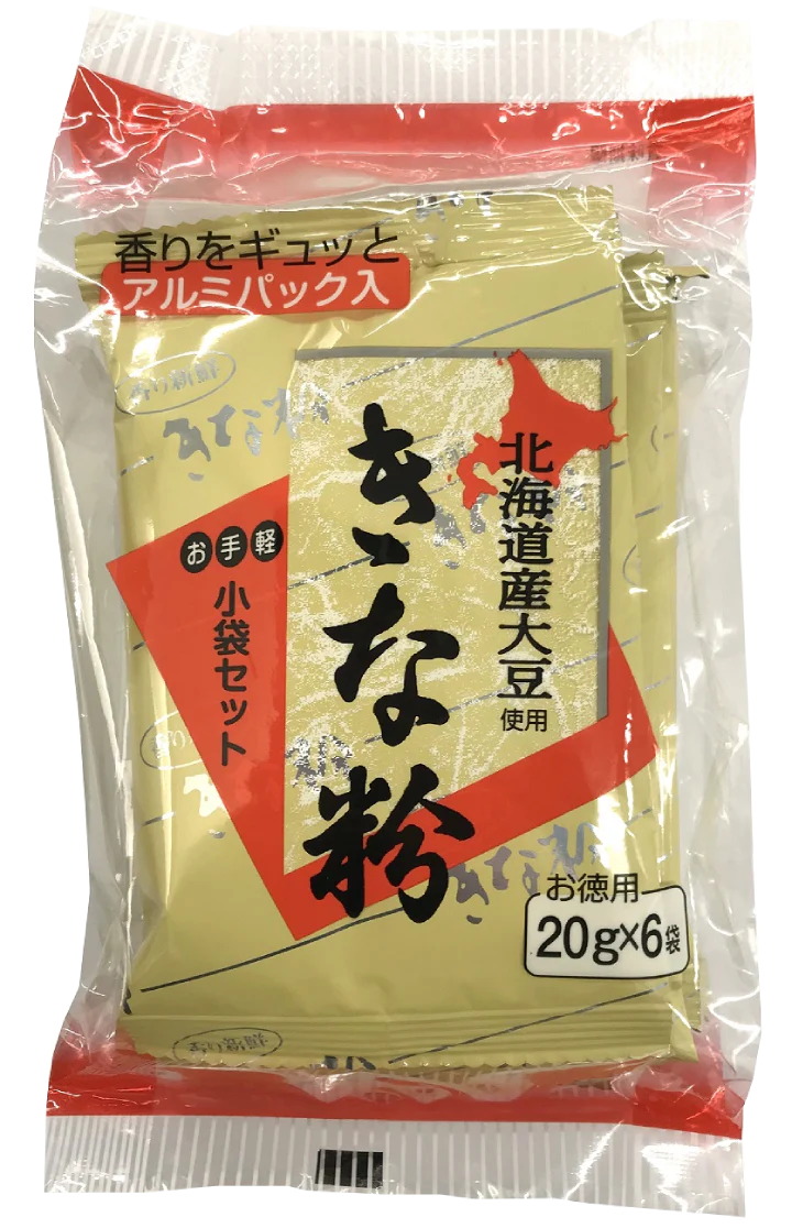 Hitachiya - Farine de soja d'Hokkaido 6x20g