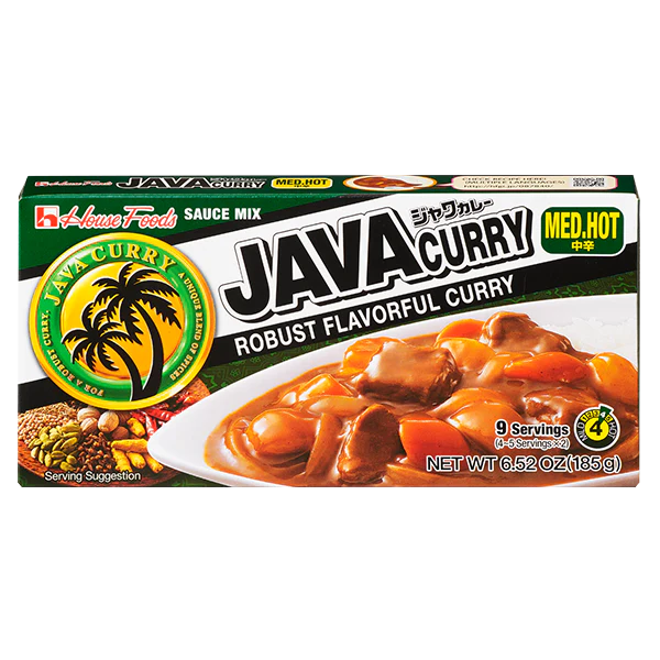 House - Java sauce curry moyen épicés 185g