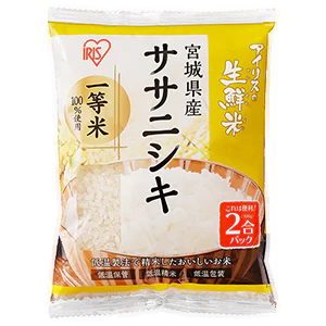 Iris Ohyama - Riz Sasanishiki de Miyagi 300g