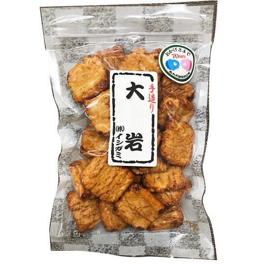 Ishigami - Senbei carré Oiwa 120g