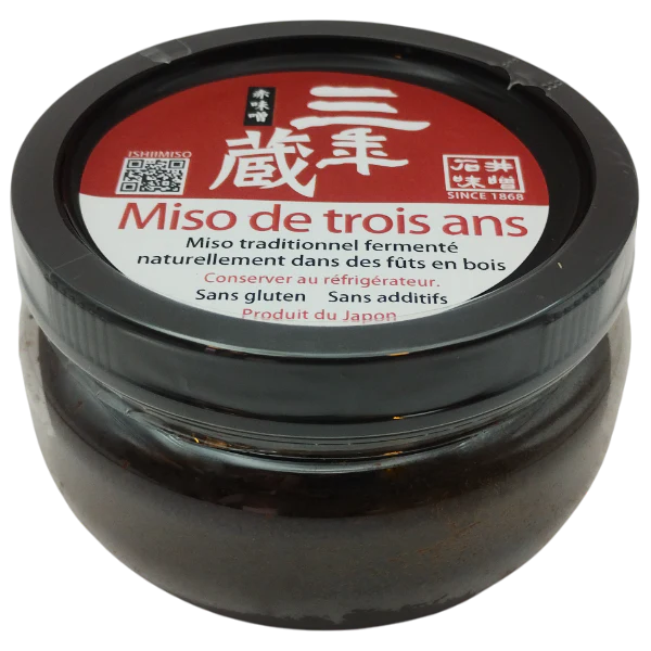 Ishii Miso - Miso rouge vieilli 3 ans 300g
