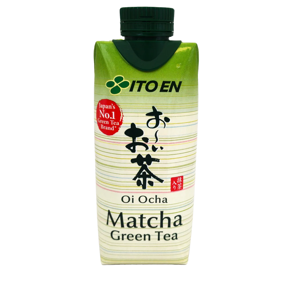 Ito En - Oi Ocha Thé Vert avec Matcha Non Sucré en Brique 330ml