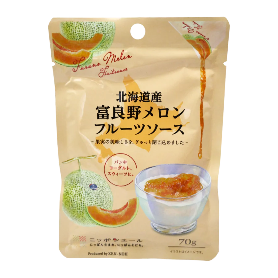 Ja Zenno - Sauce aux fruits de melon Furano de Hokkaido 70g