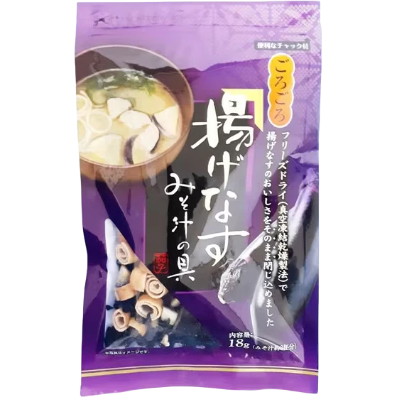 Japan Spice – Garniture pour soupe miso aux aubergines 18g