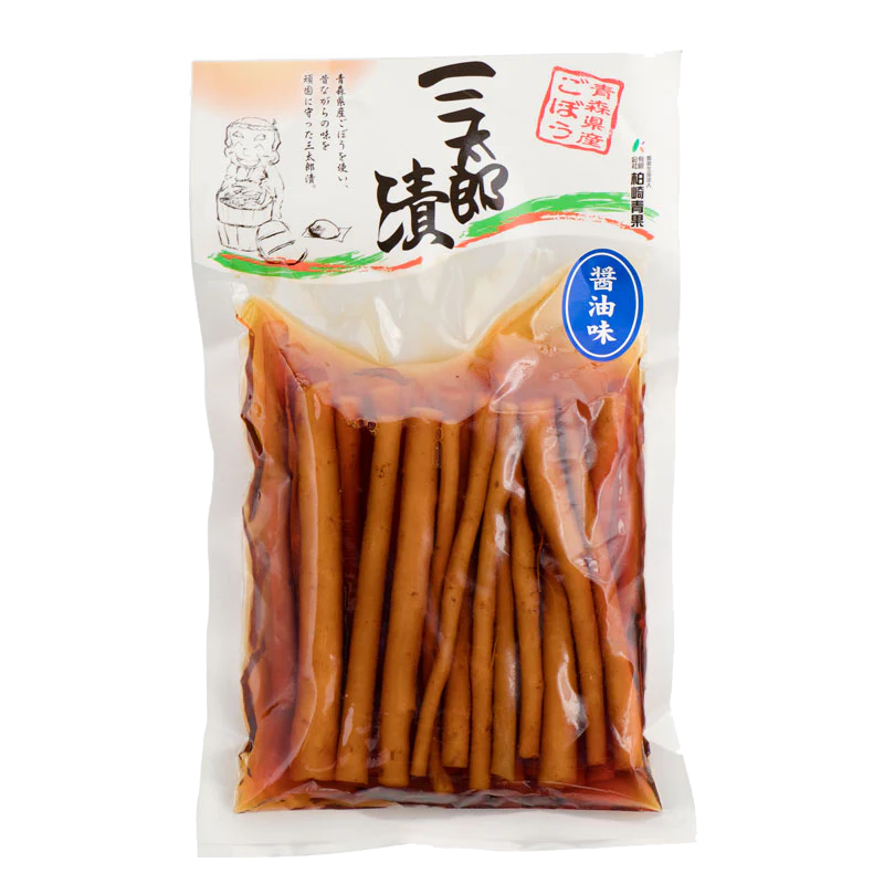 Kashiwazaki - racine de bardane marinée à la sauce soja 150g