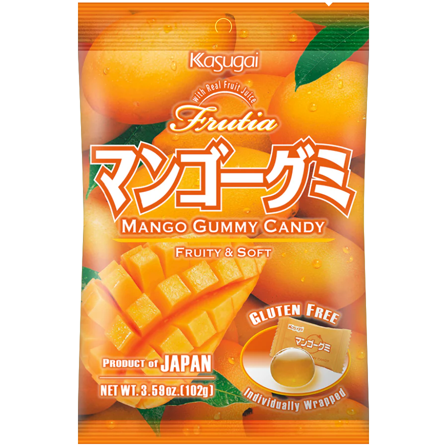 Kasugai - Bonbon gélifié au parfum de mangue 102g