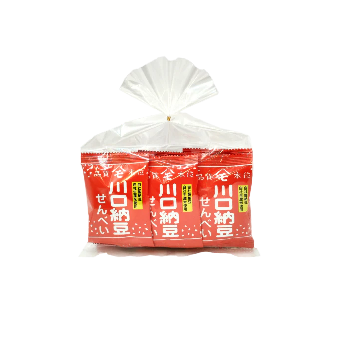 Kawaguchi natto - Senbei au natto Kawaguchi 6P 60G