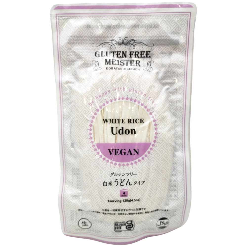Kobayashi Seimen - Nouilles de riz Udon sans gluten 128 g