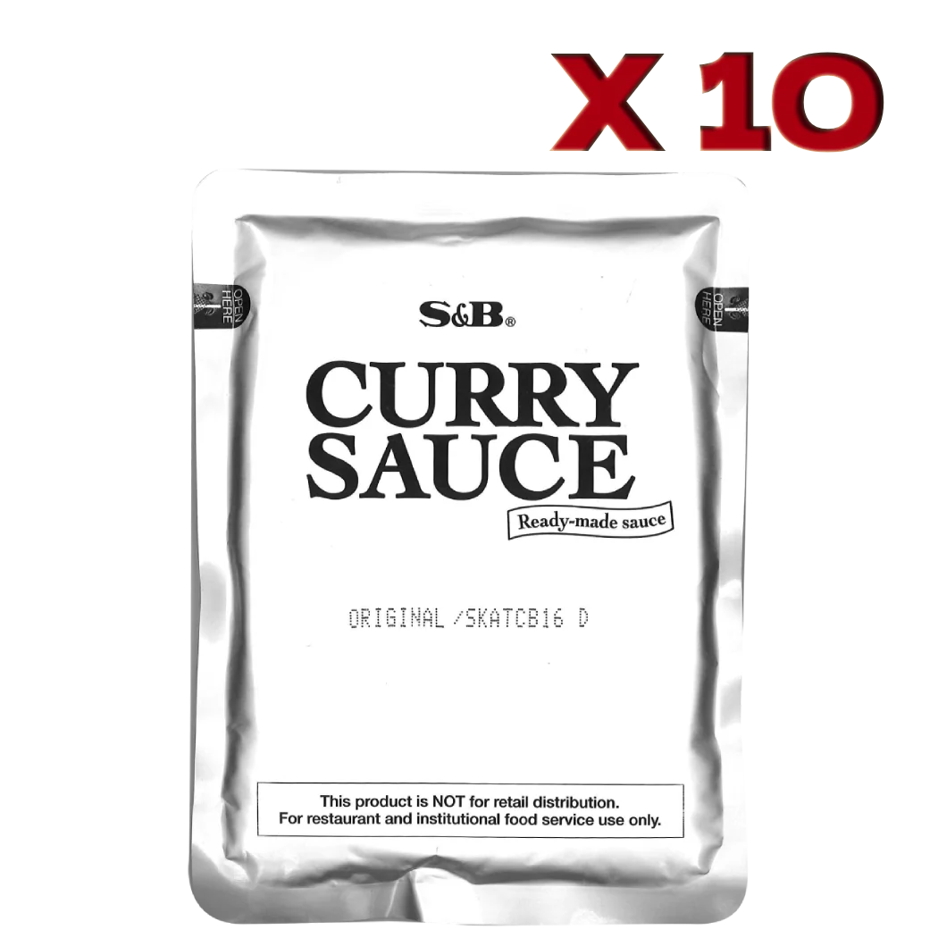 S&B - Sauce Curry Professionnelle 150 G X 10