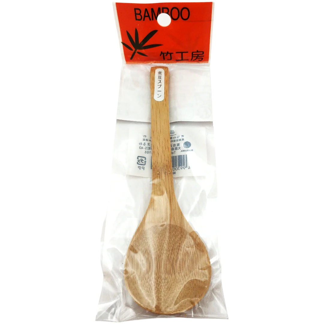 Cuillère à haricot en bambou 14cm