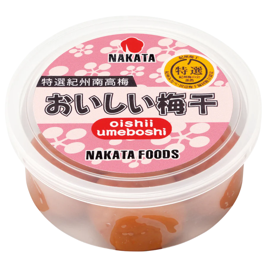 Nakata foods - Prune salée de Kishu Nanko Marinée au shiso (taux de sel 8%) 100g