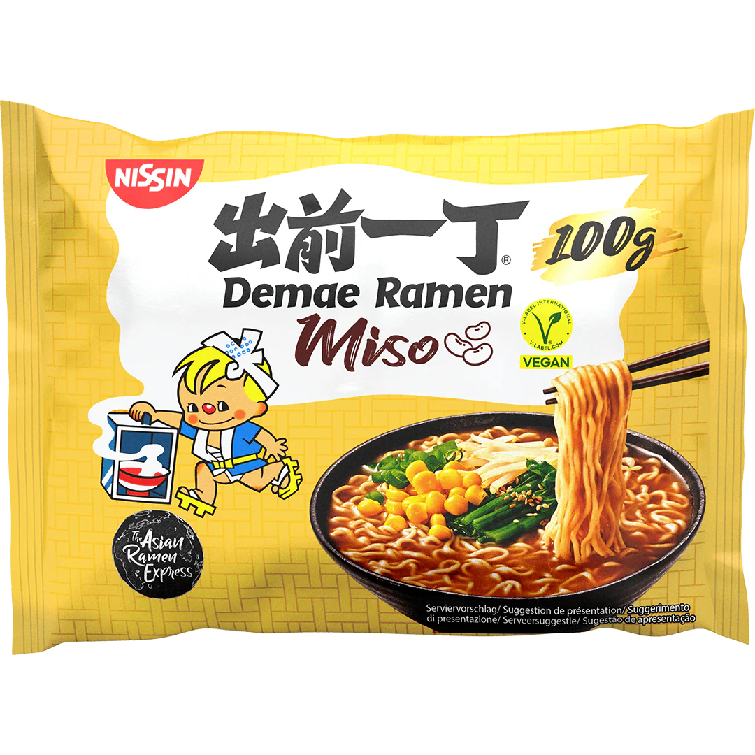 Nissin - Nouilles Ramen Demae Miso 100G/500ml