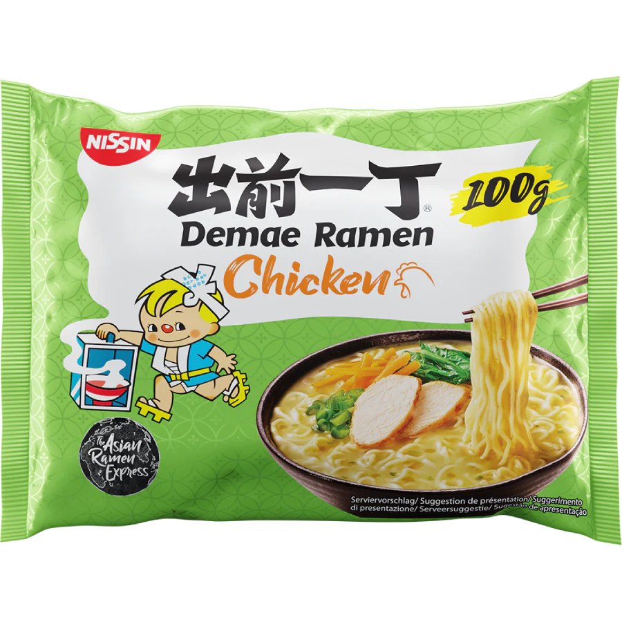 Nissin - Nouilles Ramen Demae Poulet 100G/500ml