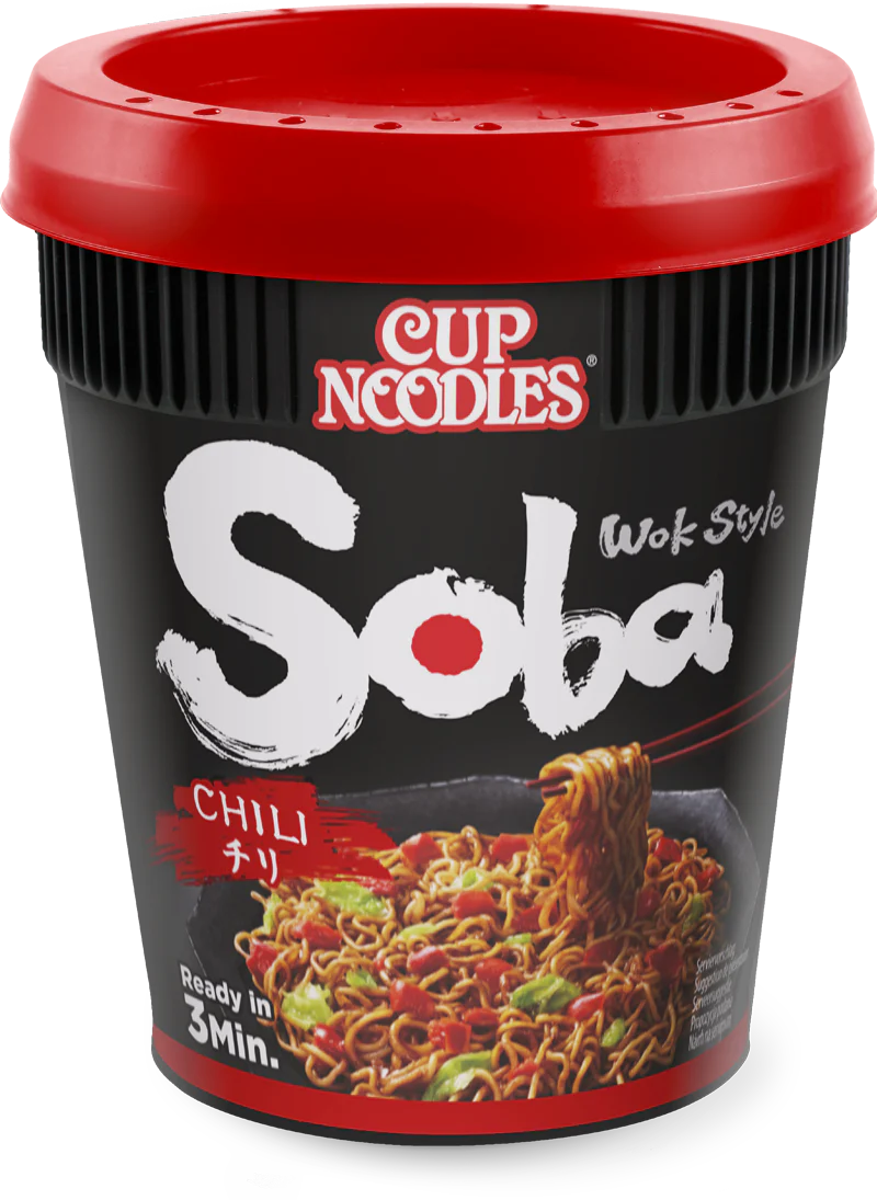 Nissin - Yakisoba Chili Nouilles sautées instantanées 92g