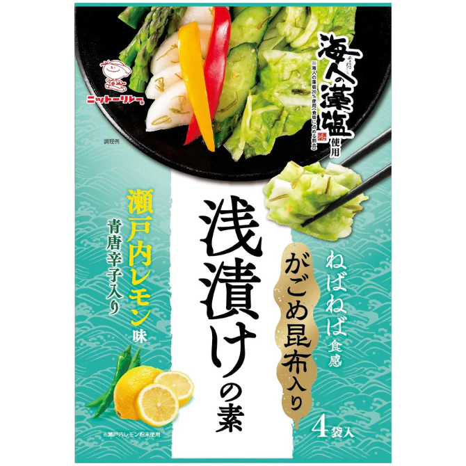 Nitto Shokuhin - Marinades de type Asazuke 4x5g