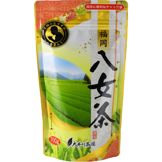 Oigawa Chaen - Thé vert Gyokuro de Yame à Fukuoka 100g