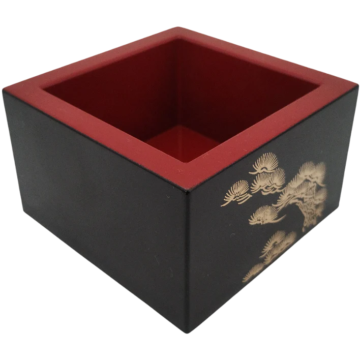 Récipient à saké Masu 8 x 4.9 cm - Image 2