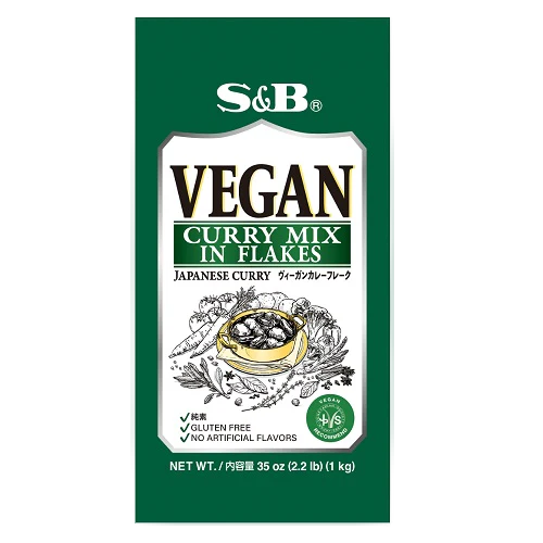 S&B - Curry Flocons Vegan 1 Kg
