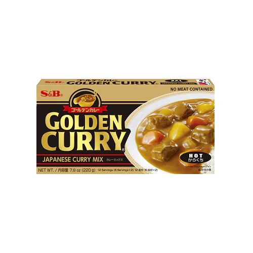 S&B - Golden Curry épicé fort 220g