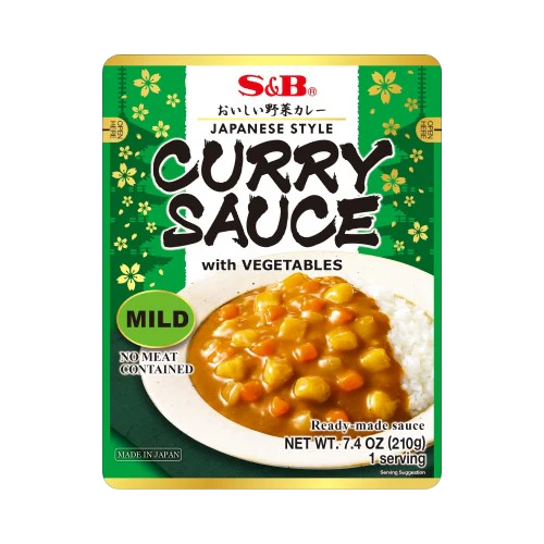 S&B - Sauce au curry avec légumes doux 210g