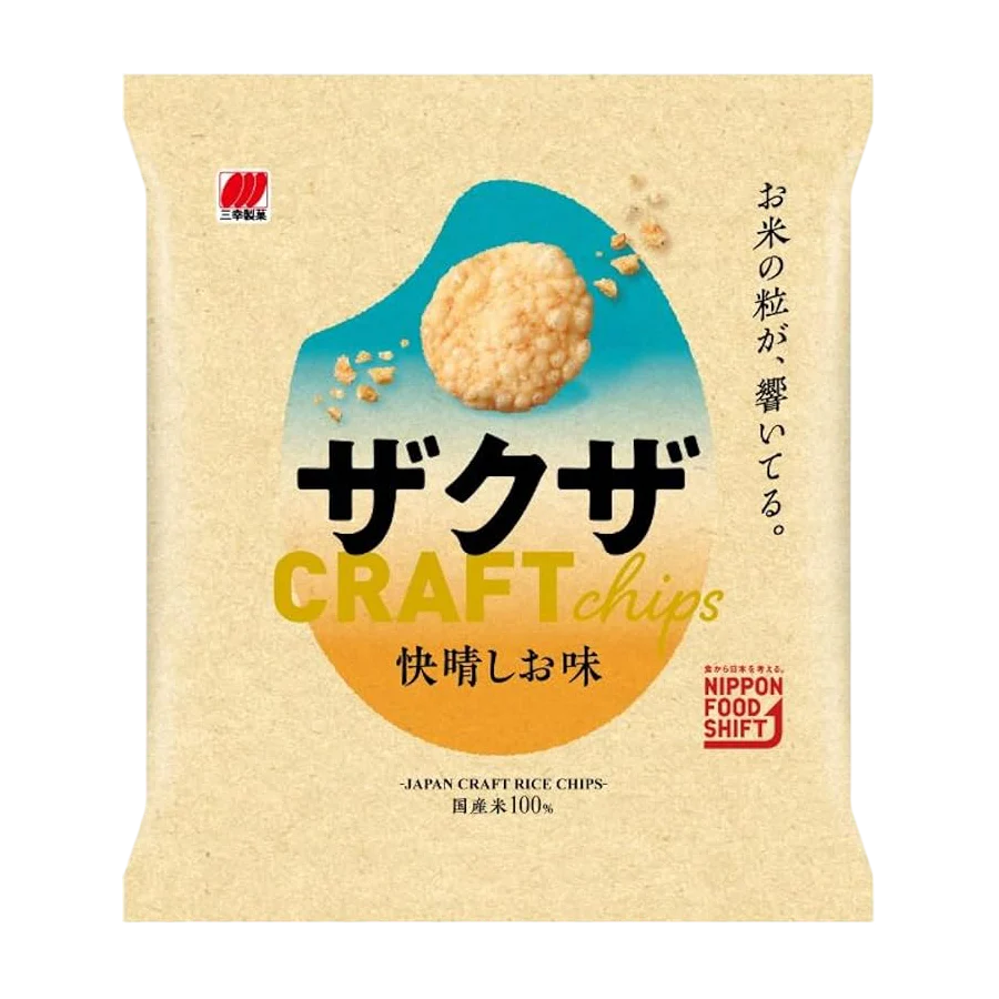 Sanko - Zakuza Chips Kaisei Saveur de sel 66g