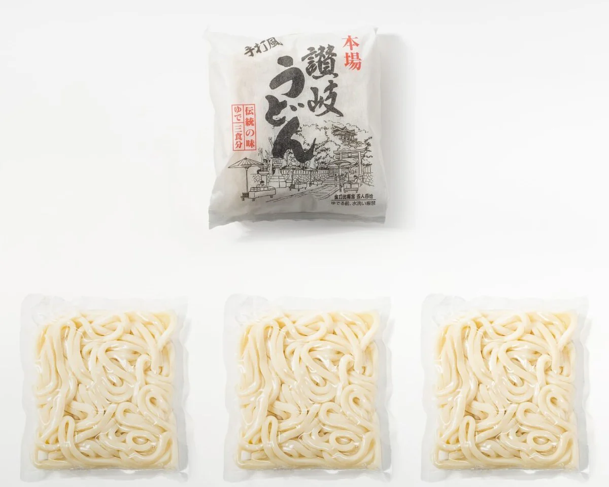 Sanuki Shokuhin - Udon Nouilles De Blé 3X200g - Image 2