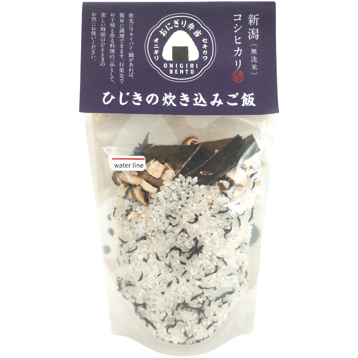 Sekikawa - Takikomi Gohan aux algues hijiki 106g