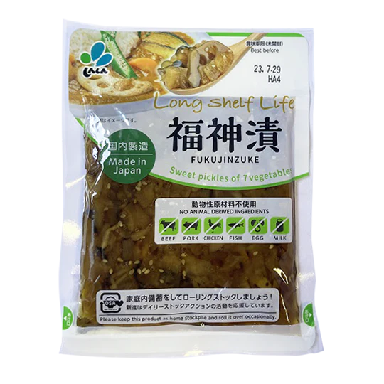 Shinshin - légume fukujinzuke mariné 150g
