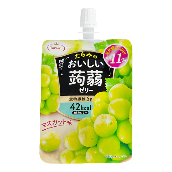 Tarami - Gelées de konjac Saveur Muscat 150g