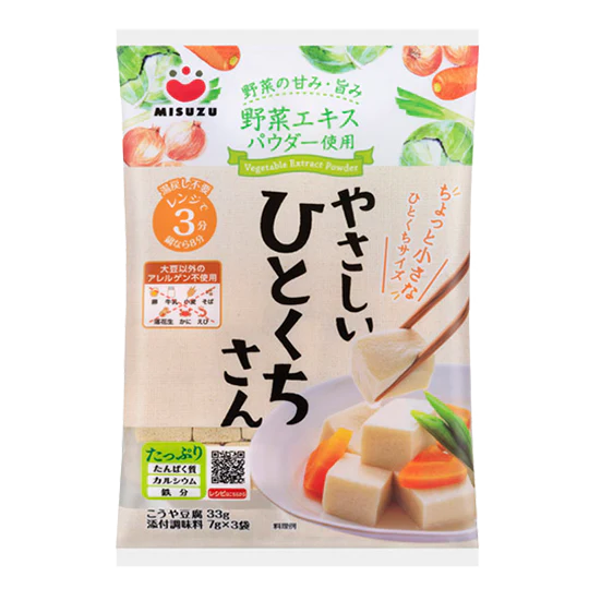 Tofu déshydraté assaissoné 66g