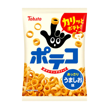 Tohato - Poteko anneaux de pommes de terre 67g