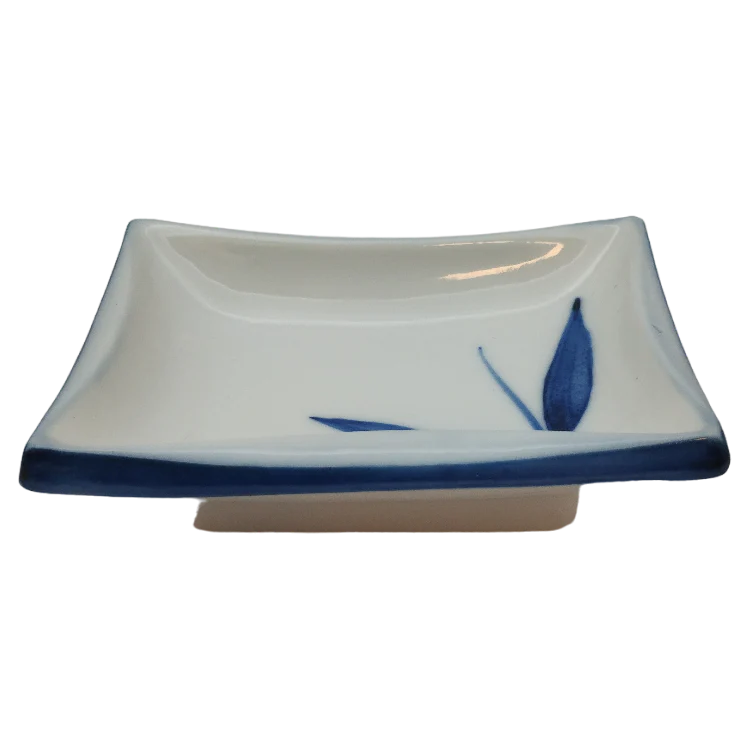 Assiette carrée Sasa Kaku Chiyokuchi 9.3 x 6.7 x 3 cm